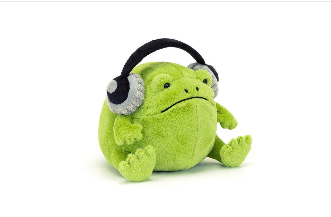 Ricky Rain Frog Headphones