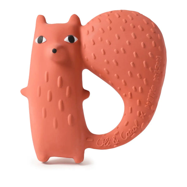 Squirrel Fox Teether and Bath Toy