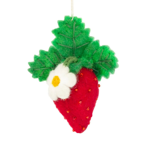 Strawberry Ornament