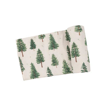 Waffle Swaddle Forrest Trees