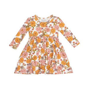 Twirly Ambers Floral Dress