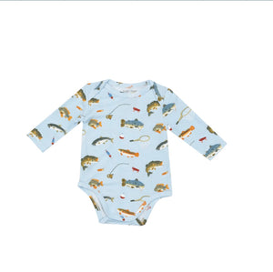 Fishing Long Sleeve Onesie