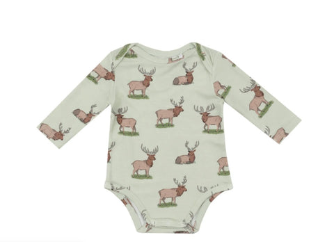 Elk Long Sleeve Onesie