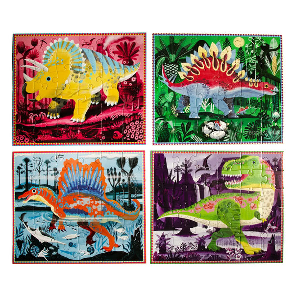 Dinosaurs Ready to Learn 36 piece 4 Puzzle Set