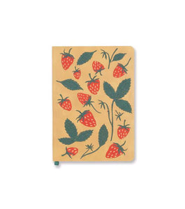 Elanas Berries Embroidered Journal