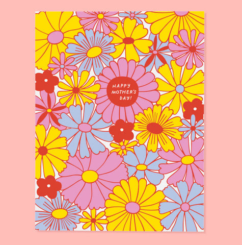 Ditsy Floral Mother's Day Card