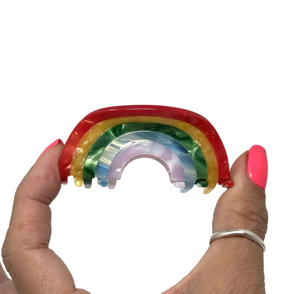 Rainbow Hair Claw