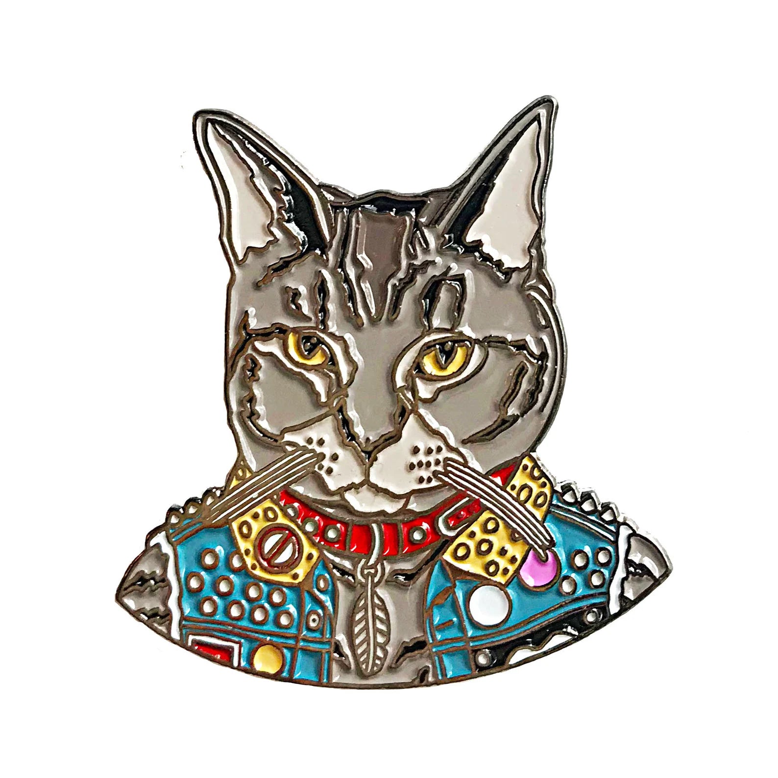 Punk Cat Pin