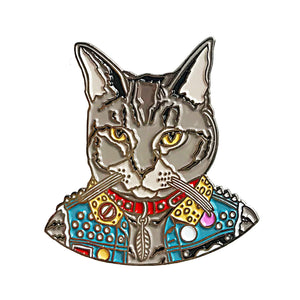 Punk Cat Pin