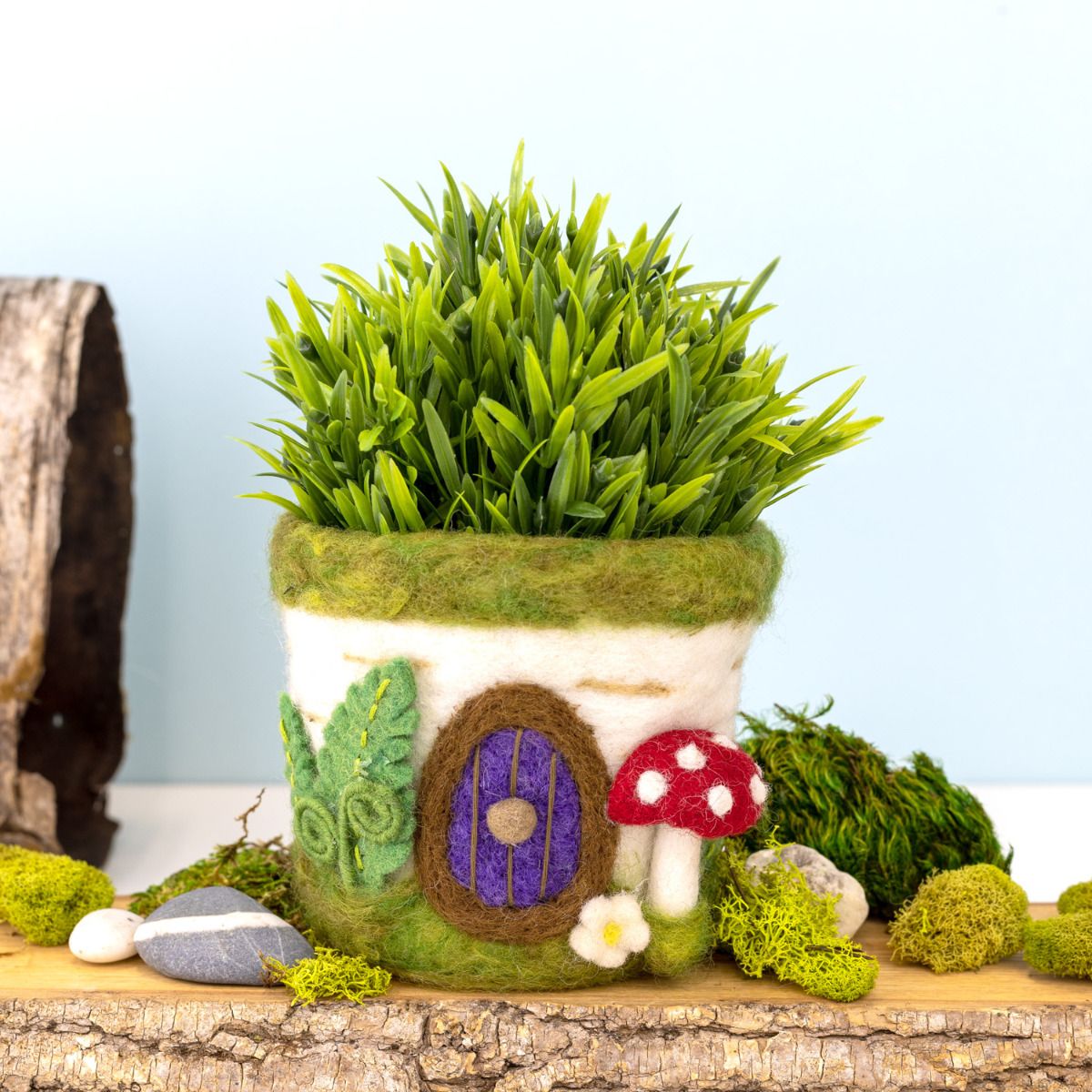 Woodland Felt Planter