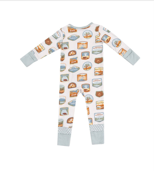 National Park Patches 2 Way Zipper