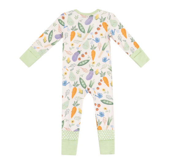 Veggie Patch 2 Way Zipper Romper