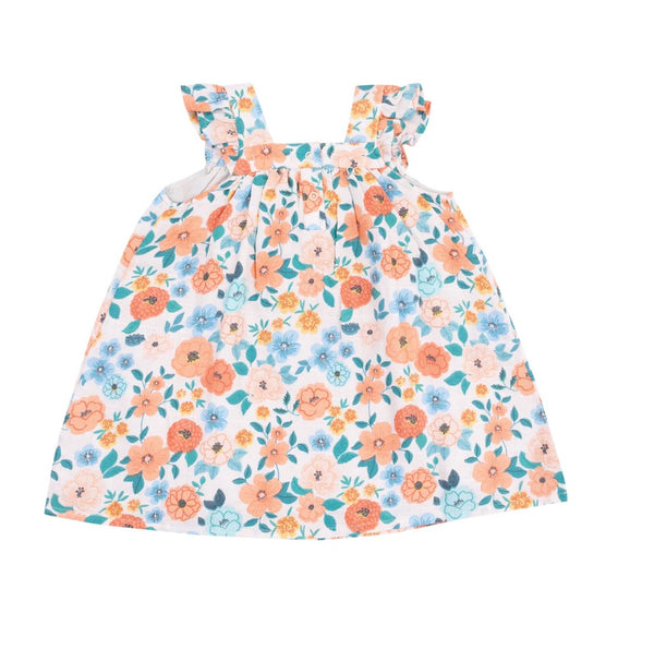 Flower Cart Sundress with Bloomers
