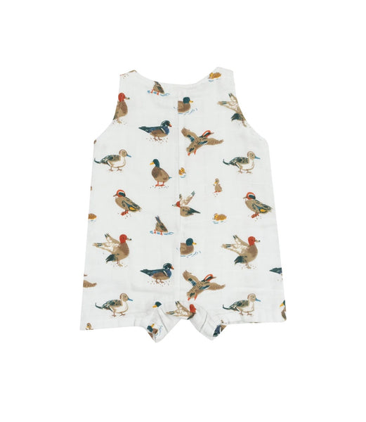 Duck Sleeveless Shortie Romper