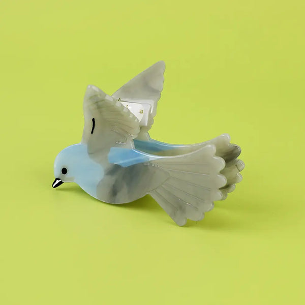 Blue Bird Claw Clip