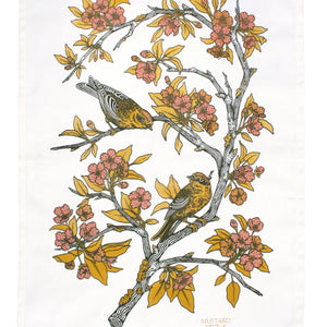Mustard Beetle Tea towel