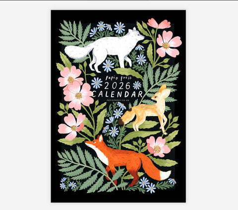 Flora and Fauna 2026 Wall Calendar
