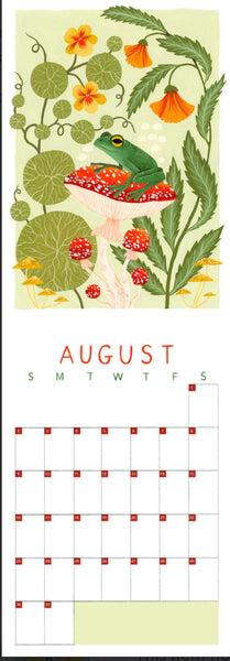 Flora and Fauna 2026 Wall Calendar