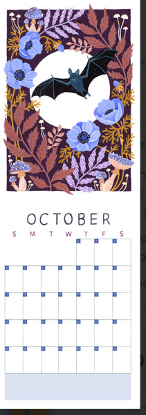 Flora and Fauna 2026 Wall Calendar