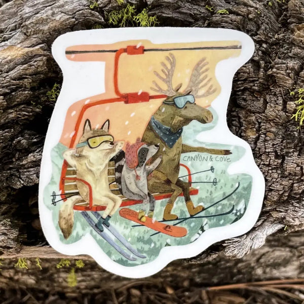 Canyon & Cove Stickers