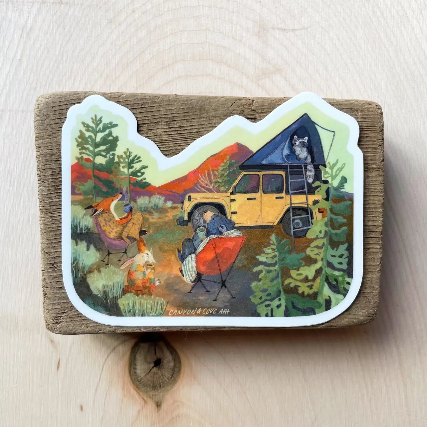 Canyon & Cove Stickers