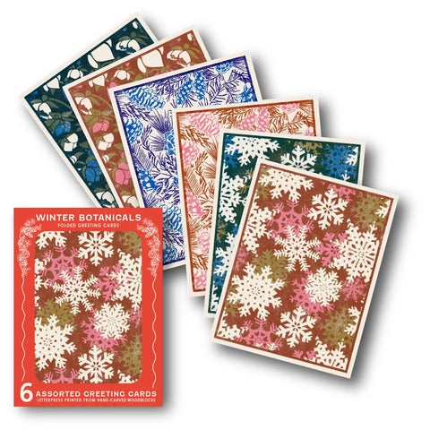 Winter Botanicals Card set