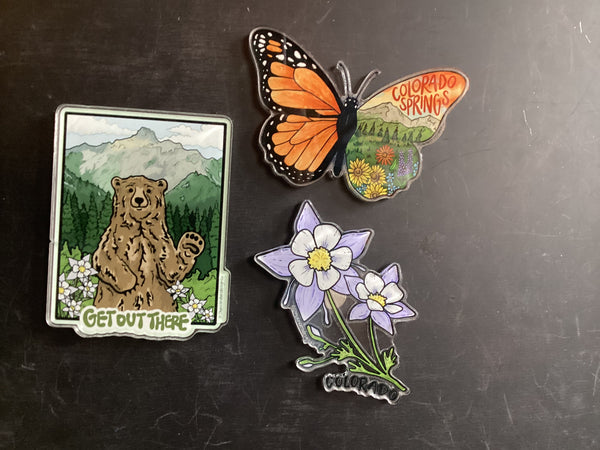 She Wanders Design Co. Magnets