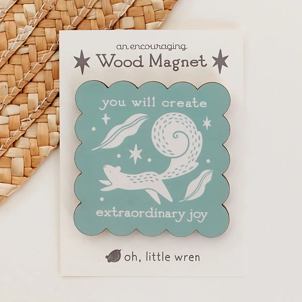 Woodland Encouraging Magnet