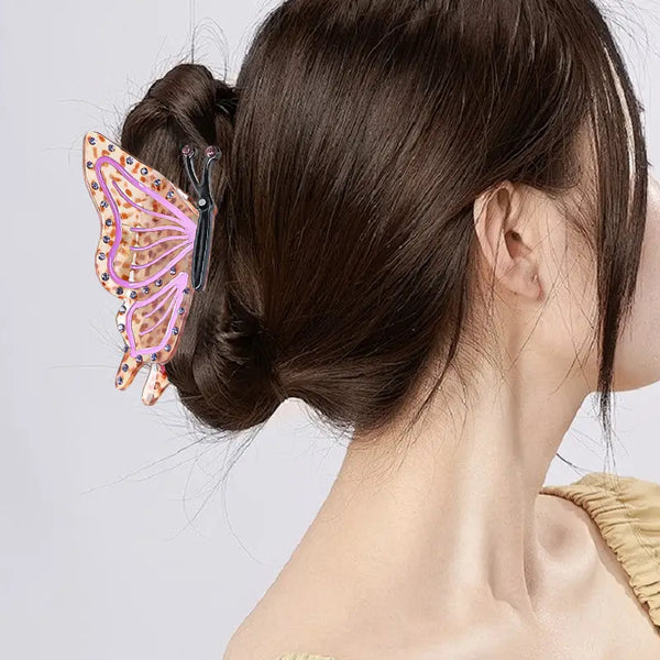 Butterfly Hair Claw Clip