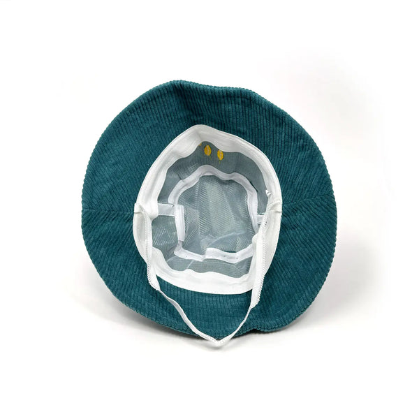 Kids Corduroy Smiley Face Bucket Hat