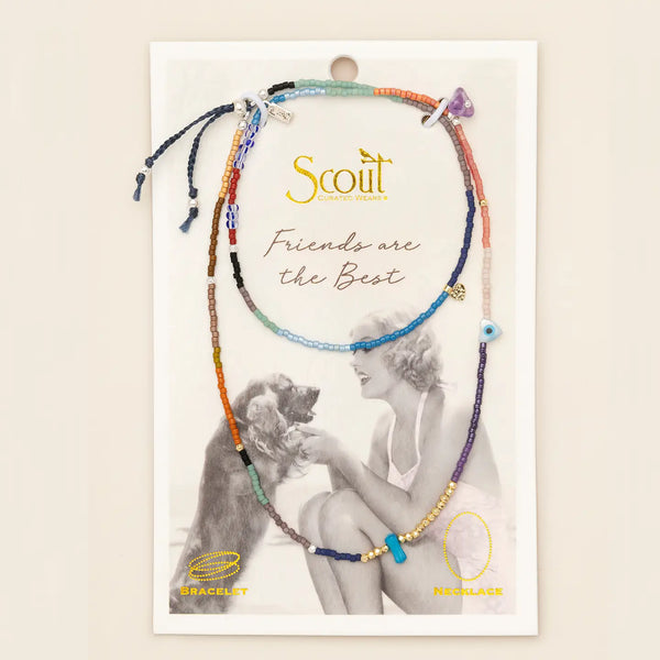 Mixed Media wrap bracelet/necklace