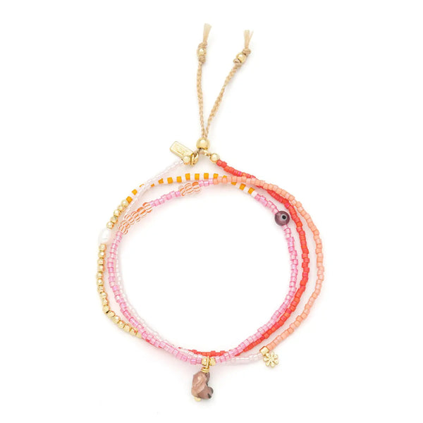 Mixed Media wrap bracelet/necklace