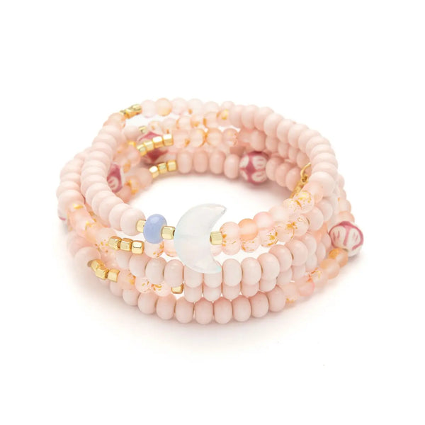 Ceramic Bead Wrap Bracelet/Necklace
