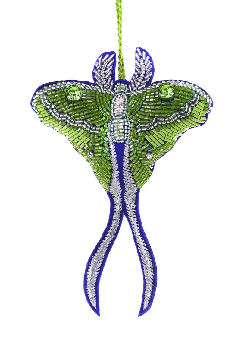 Luna Moth Ornament