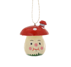 Jaunty Mushroom Ornament