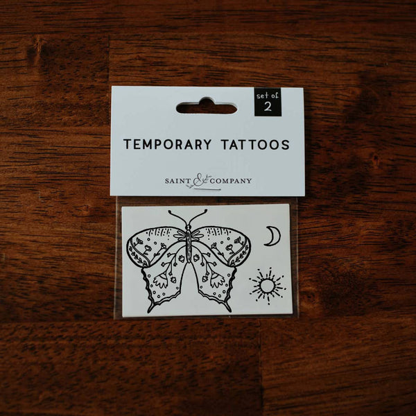 Nature Themed Temporary Tattoos