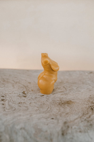 Figure Beeswax Candles
