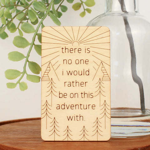 Mini Wood Cards