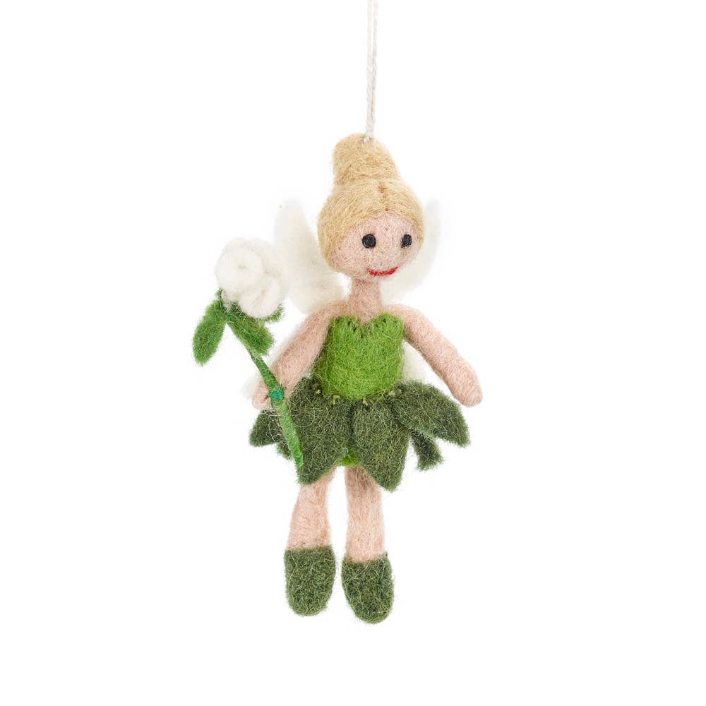 Felt Trixy the Garden Fairy Ornament