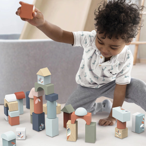 Colorful Building Blocks Set - 50 pieces