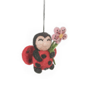 Felt Lola Ladybird Ornament