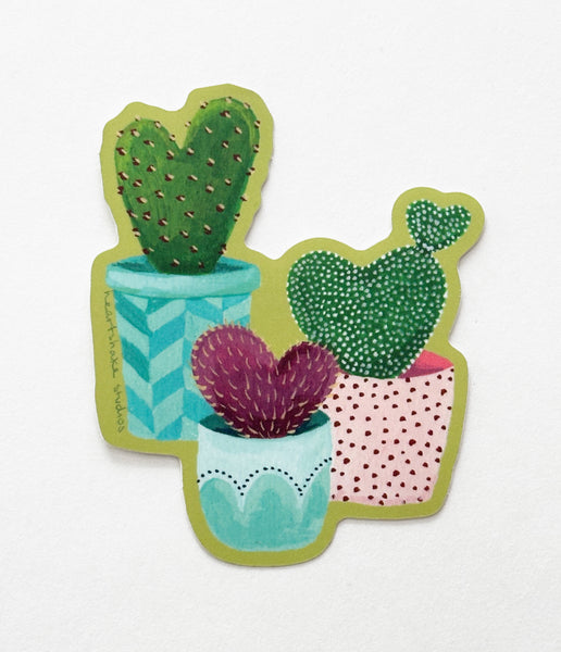 Cactus Love Sticker by Heartshake Studios