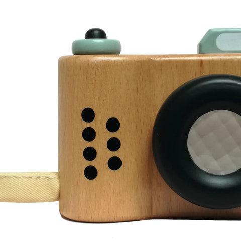 Wooden Toy Kaleidoscope Camera