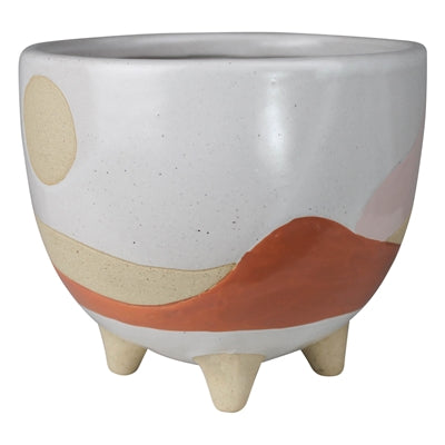 Desert Landscape Footed Planter