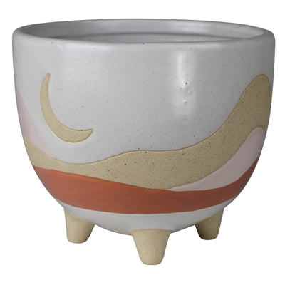 Desert Landscape Footed Planter