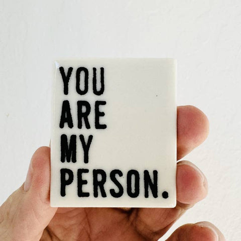 Porcelain Quote Magnets