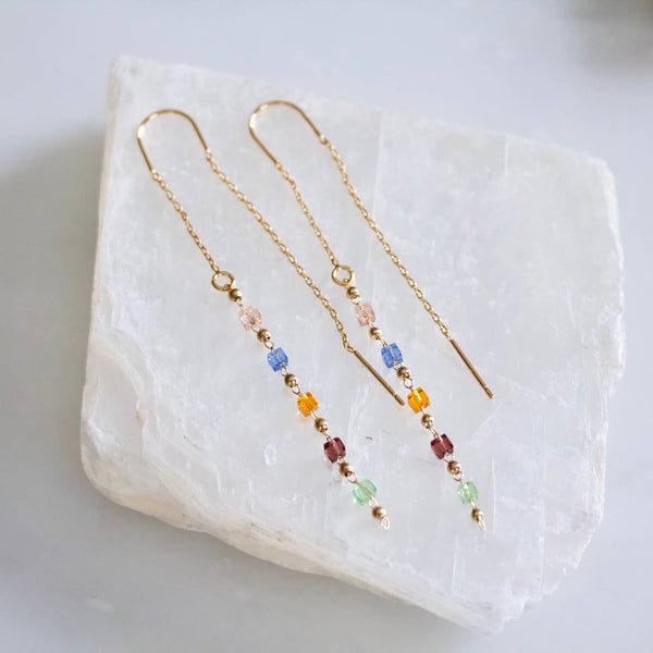 Colorful Threader Earrings