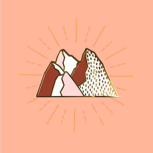 Mountain Enamel Pin