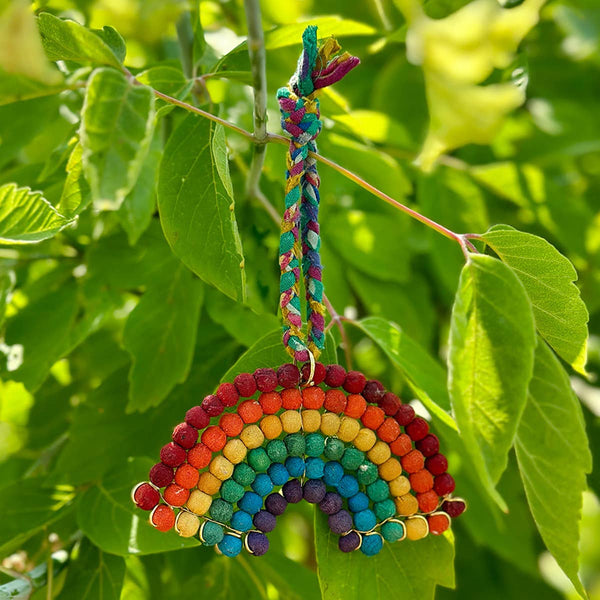 Kantha Rainbow Hanging Decor