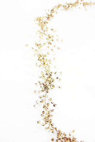 Gold Jingle Bell Garland